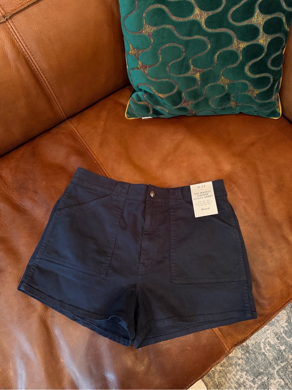 Madewell Women’s Perfect Vintage Utility Short (Size 29)